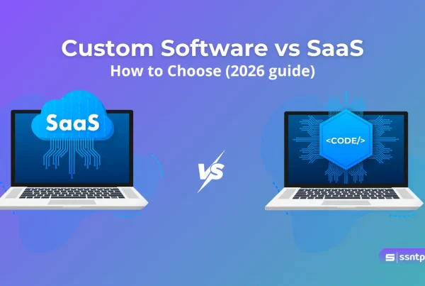 custom software vs SaaS-How-to-Choose-2026-guide