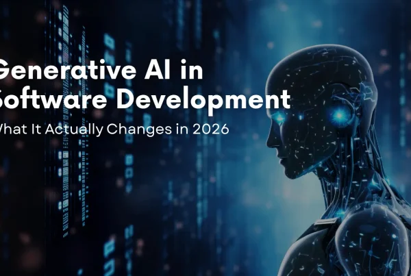 Generative AI in Software Development: What It Actually Changes in 2026